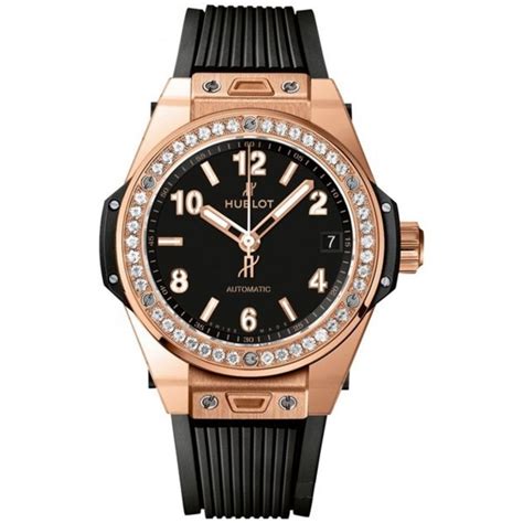 Hublot Big Bang One Click King Gold Diamonds Watch 465.OX 